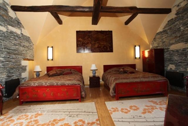Chateau De Belle Poule Les Ponts-de-Cé Rum bild